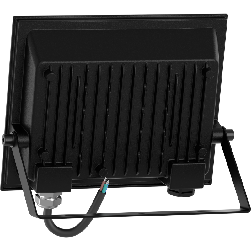 Mexen Luxpro LED-strålkastare, 30W, Kall - 6500K, 2700 lm, svart - L230-030-65-70