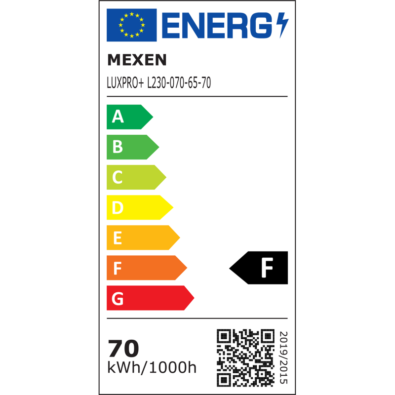 Mexen Luxpro naświetlacz LED, 70W, Zimna - 6500K, 6300 lm, czarny - L230-070-65-70