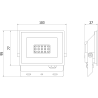 Mexen Luxpro+ LED-projektor, 10W, Neutraalne - 4000K, 1100 lm, valge - L231-010-40-20