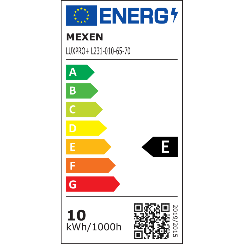 Mexen Luxpro+ naświetlacz LED, 10W, Zimna - 6500K, 1100 lm, czarny - L231-010-65-70