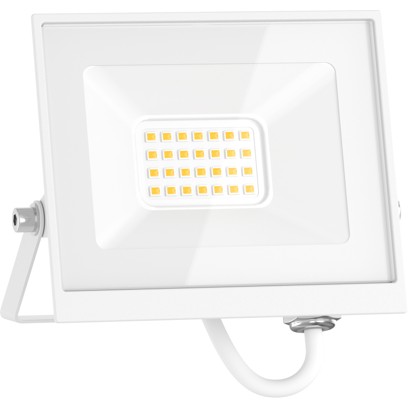 Mexen Luxpro+ LED floodlight, 20W, Cold - 6500K, 2200 lm, white - L231-020-65-20