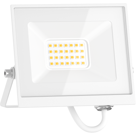 Mexen Luxpro+ LED prožektors, 20W, Auksts - 6500K, 2200 lm, balts - L231-020-65-20