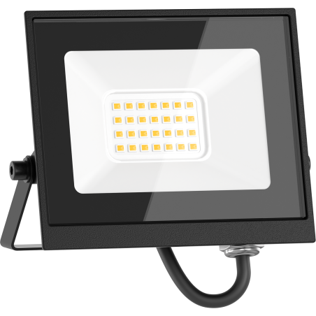 Mexen Luxpro+ LED-prožektor, 20W, Külm - 6500K, 2200 lm, must - L231-020-65-70