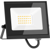 Mexen Luxpro+ LED-prožektor, 20W, Külm - 6500K, 2200 lm, must - L231-020-65-70