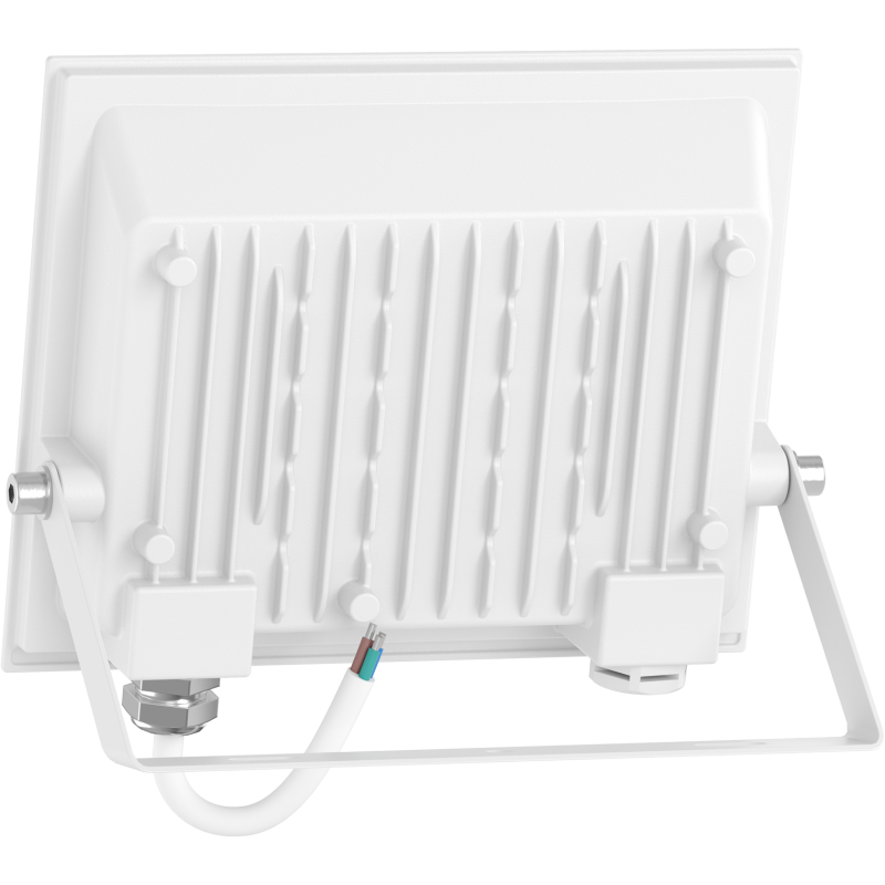 Mexen Luxpro+ LED Floodlight, 30W, Neutral - 4000K, 3300 lm, White - L231-030-40-20