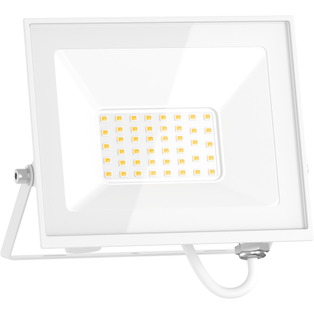 Mexen Luxpro+ naświetlacz LED, 30W, Zimna - 6500K, 3300 lm, biały - L231-030-65-20