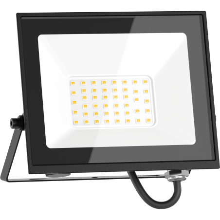 Mexen Luxpro+ LED-schijnwerper, 30W, Neutraal - 4000K, 3300 lm, zwart - L231-030-40-70