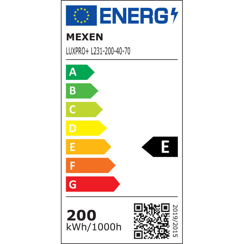 Mexen Luxpro+ naświetlacz LED, 200W, Neutralna - 4000K, 22000 lm, czarny - L231-200-40-70