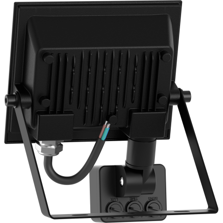 Mexen Luxpro LED-Fluter mit Bewegungsmelder, 20W, Kalt - 6500K, 1800 lm, schwarz - L235-020-65-70