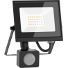 Mexen Luxpro LED valgusti liikumisanduriga, 20W, külm - 6500K, 1800 lm, must - L235-020-65-70