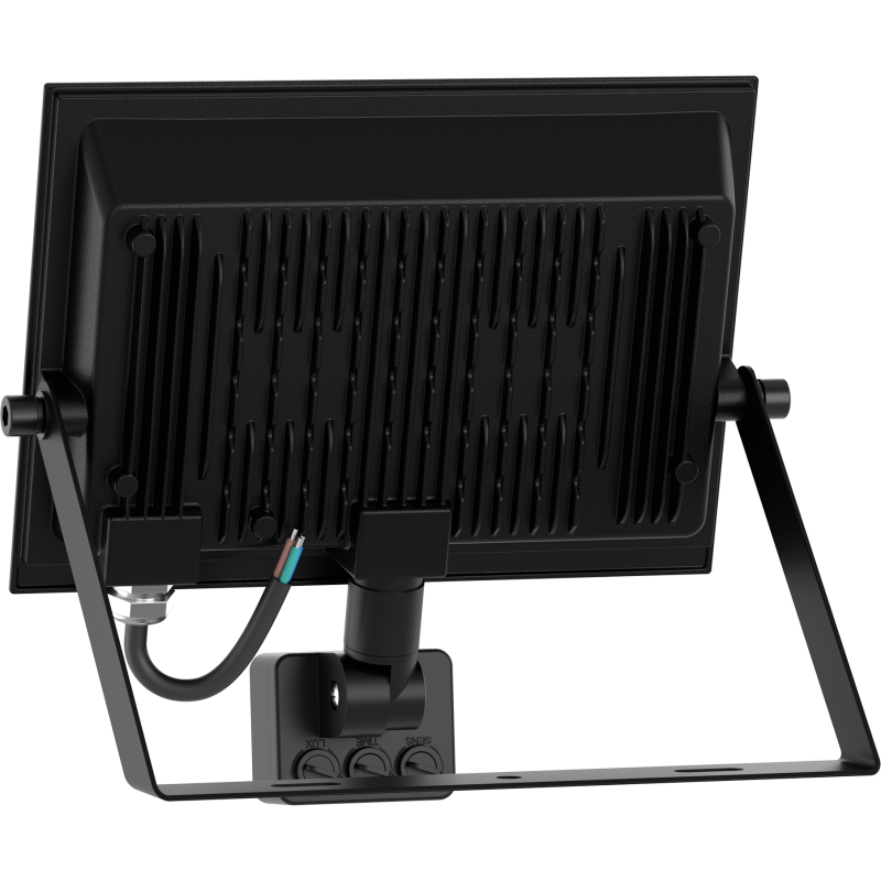Mexen Luxpro LED Floodlight with Motion Sensor, 50W, Neutral - 4000K, 4500 lm, Black - L235-050-40-70