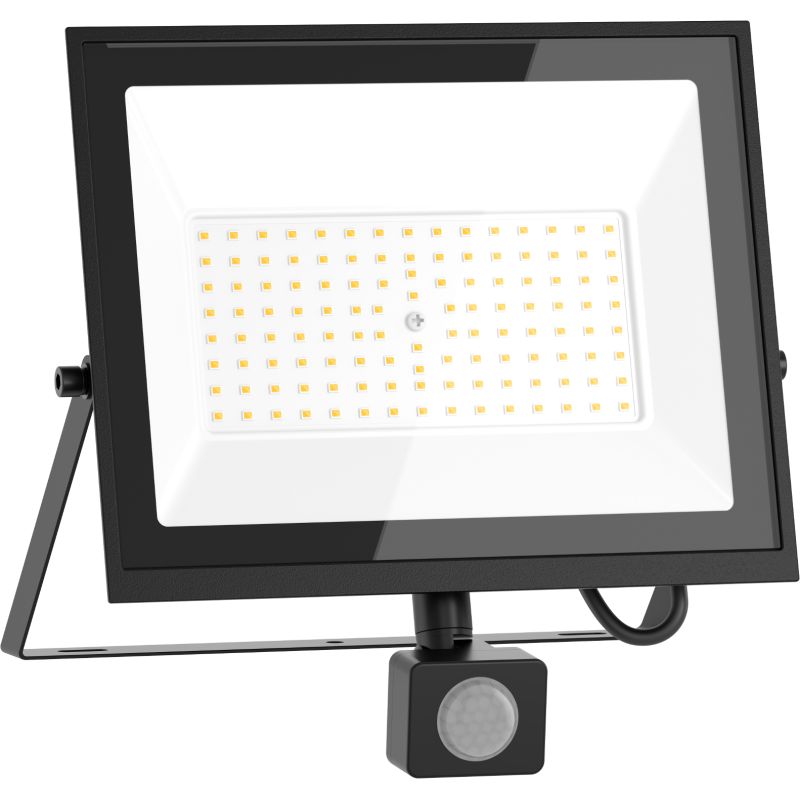 Mexen Luxpro naświetlacz LED z czujnikiem ruchu, 70W, Neutralna - 4000K, 6300 lm, czarny - L235-070-40-70