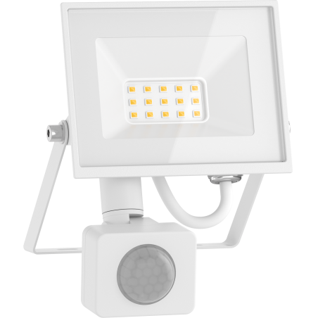 Mexen Luxpro+ LED-valgusti liikumisanduriga, 10W, Neutraalne - 4000K, 1100 lm, valge - L236-010-40-20
