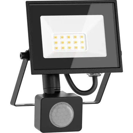 Mexen Luxpro+ projecteur LED avec capteur de mouvement, 10W, Neutre - 4000K, 1100 lm, noir - L236-010-40-70