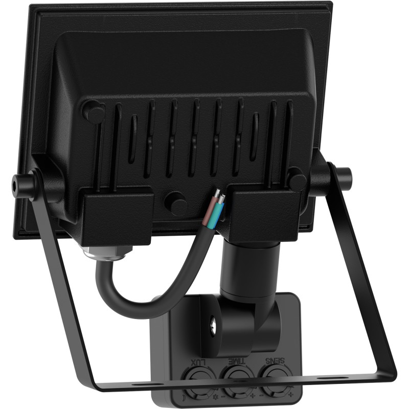 Mexen Luxpro+ LED-projektor liikumisanduriga, 10W, Neutraalne - 4000K, 1100 lm, must - L236-010-40-70