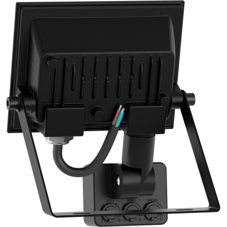 Mexen Luxpro+ projecteur LED avec détecteur de mouvement, 10W, froid - 6500K, 1100 lm, noir - L236-010-65-70