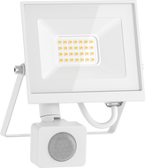 Mexen Luxpro+ LED floodlight with motion sensor, 20W, Neutral - 4000K, 2200 lm, white - L236-020-40-20