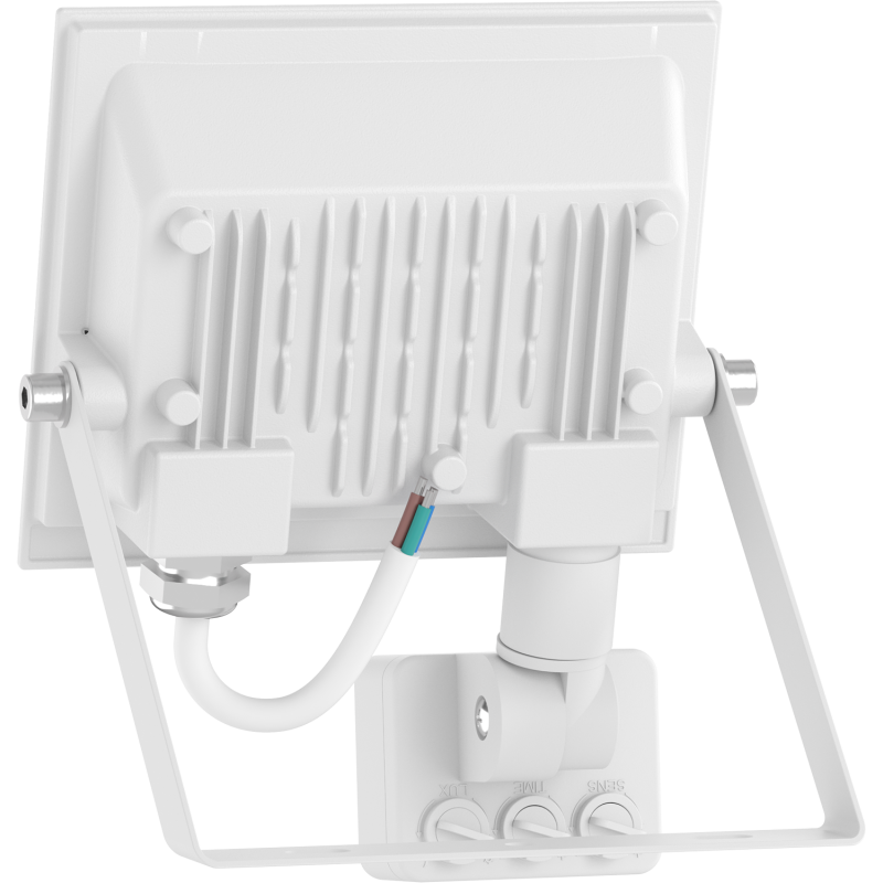 Mexen Luxpro+ LED floodlight with motion sensor, 20W, Cold - 6500K, 2200 lm, white - L236-020-65-20