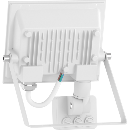 Mexen Luxpro+ faretto LED con sensore di movimento, 20W, Fredda - 6500K, 2200 lm, bianco - L236-020-65-20