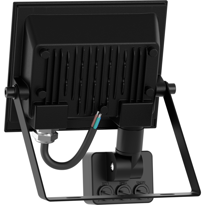 Mexen Luxpro+ foco LED con sensor de movimiento, 20W, Frío - 6500K, 2200 lm, negro - L236-020-65-70