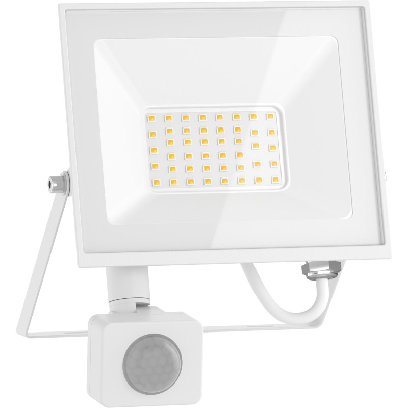 Mexen Luxpro+ LED-valgusti liikumisanduriga, 30W, Neutraalne - 4000K, 3300 lm, valge - L236-030-40-20