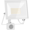 Mexen Luxpro+ projecteur LED avec détecteur de mouvement, 30W, Neutre - 4000K, 3300 lm, blanc - L236-030-40-20