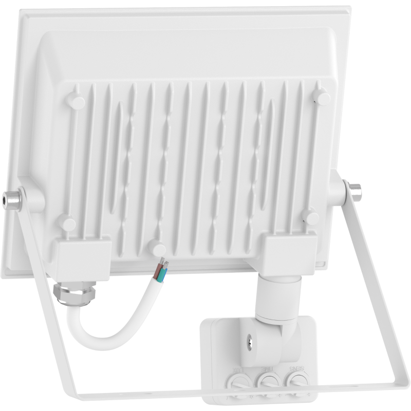 Mexen Luxpro+ projecteur LED avec détecteur de mouvement, 30W, Froid - 6500K, 3300 lm, blanc - L236-030-65-20