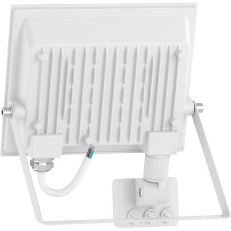 Mexen Luxpro+ projecteur LED avec détecteur de mouvement, 30W, Froid - 6500K, 3300 lm, blanc - L236-030-65-20