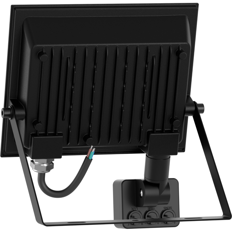 Mexen Luxpro+ LED floodlight with motion sensor, 30W, Neutral - 4000K, 3300 lm, black - L236-030-40-70