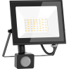 Mexen Luxpro+ LED-prožektor liikumisanduriga, 30W, külm - 6500K, 3300 lm, must - L236-030-65-70
