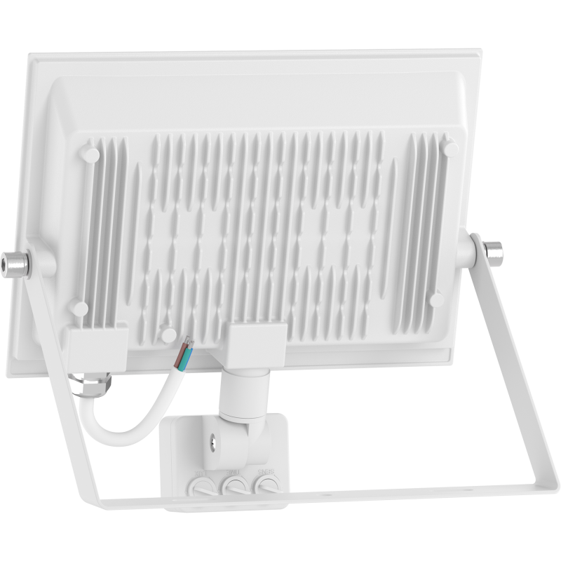 Mexen Luxpro+ LED floodlight with motion sensor, 50W, Neutral - 4000K, 5500 lm, white - L236-050-40-20