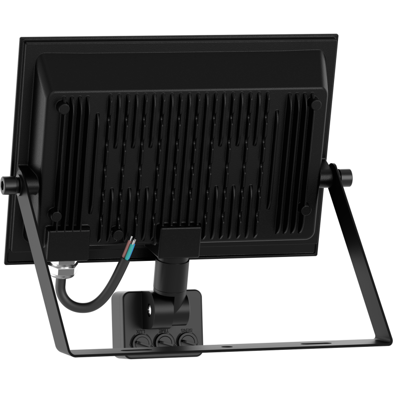 Mexen Luxpro+ LED-strålkastare med rörelsesensor, 50W, Neutral - 4000K, 5500 lm, svart - L236-050-40-70