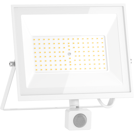 Mexen Luxpro+ faretto LED con sensore di movimento, 70W, Neutro - 4000K, 7700 lm, bianco - L236-070-40-20