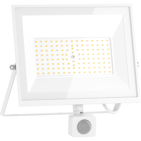 Mexen Luxpro+ LED-valonheitin liiketunnistimella, 70W, Neutraali - 4000K, 7700 lm, valkoinen - L236-070-40-20