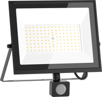 Mexen Luxpro+ LED-schijnwerper met bewegingssensor, 70W, Koud - 6500K, 7700 lm, zwart - L236-070-65-70