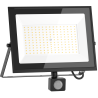 Mexen Luxpro+ LED floodlight with motion sensor, 100W, Neutral - 4000K, 11000 lm, black - L236-100-40-70