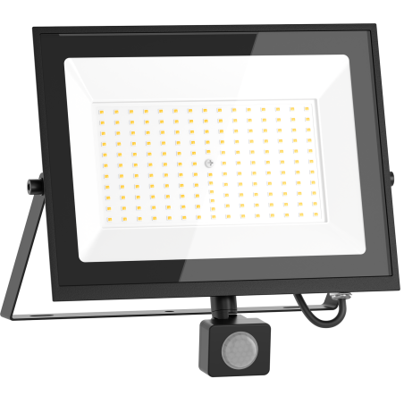 Mexen Luxpro+ naświetlacz LED z czujnikiem ruchu, 100W, Zimna - 6500K, 11000 lm, czarny - L236-070-65-70
