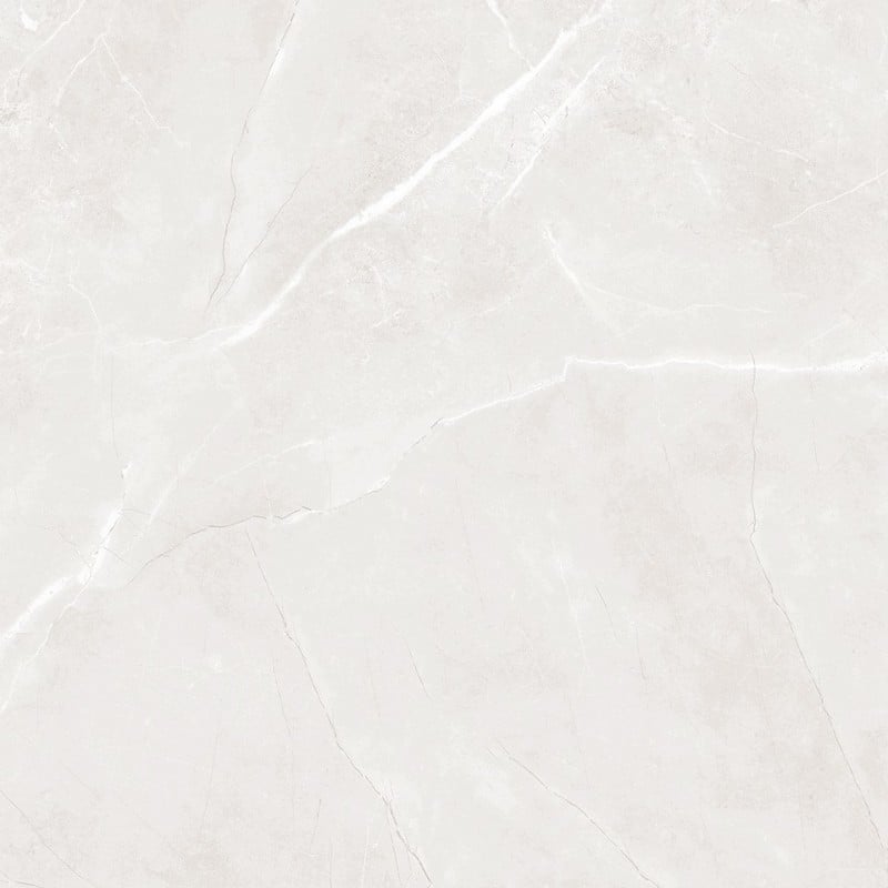 Mexen Boca Bianco gres szkliwiony rekt. G1, płytka podłogowo-ścienna 60 x 60 cm, połysk - TL102-060-060-00
