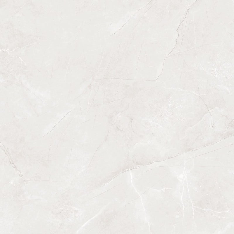 Mexen Boca Bianco gres szkliwiony rekt. G1, płytka podłogowo-ścienna 60 x 60 cm, połysk - TL102-060-060-00