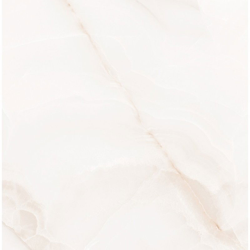 Mexen Onyx Gres branco esmaltado retificado G1, azulejo para chão e parede 60 x 60 cm, brilho - TL106-060-060-01