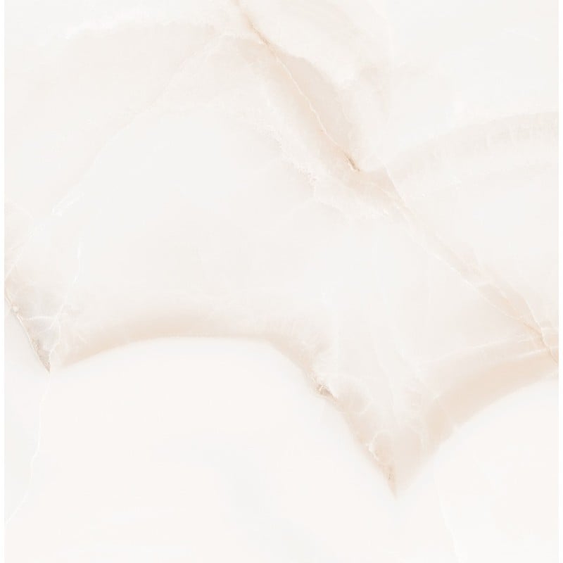 Mexen Onyx White gres szkliwiony rekt. G1, płytka podłogowo-ścienna 60 x 60 cm, połysk - TL106-060-060-01