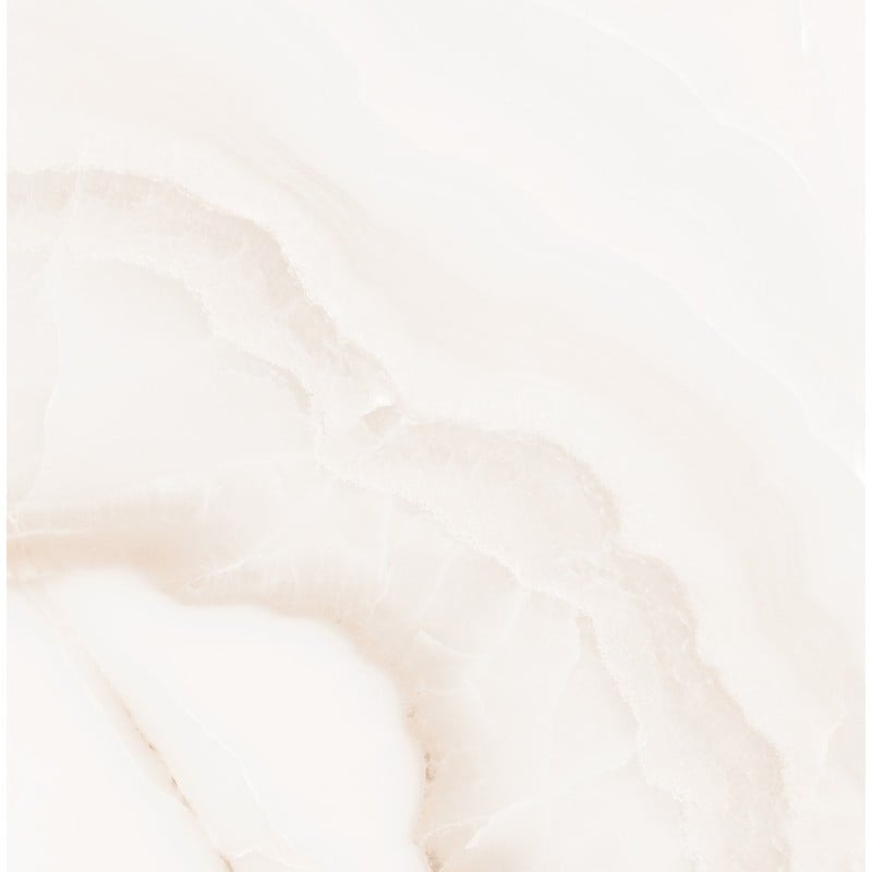 Mexen Onyx White gres szkliwiony rekt. G1, płytka podłogowo-ścienna 60 x 60 cm, połysk - TL106-060-060-01