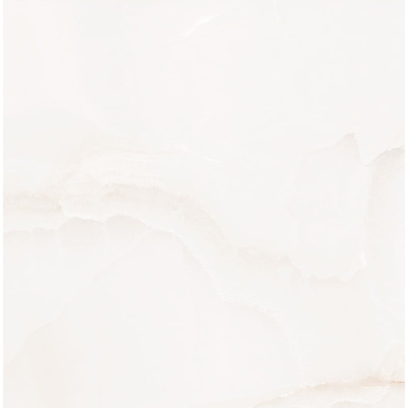 Mexen Onyx White gres szkliwiony rekt. G1, płytka podłogowo-ścienna 60 x 60 cm, połysk - TL106-060-060-01