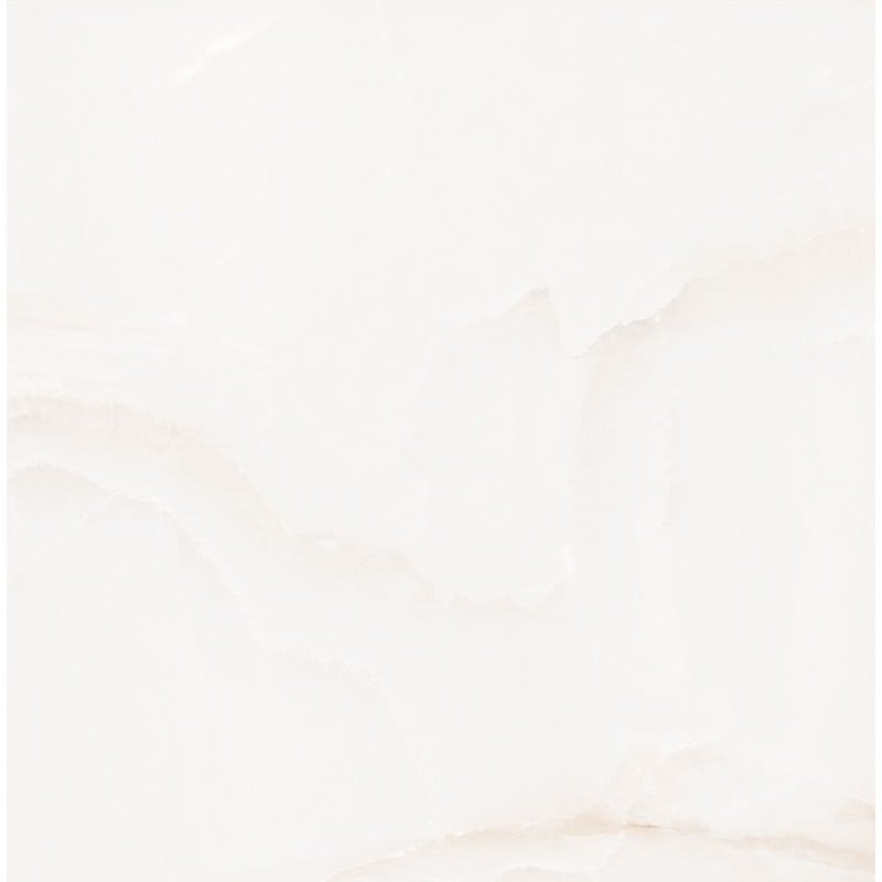 Mexen Onyx White gres szkliwiony rekt. G1, płytka podłogowo-ścienna 60 x 60 cm, połysk - TL106-060-060-01