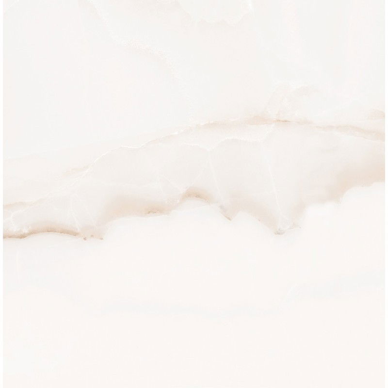 Mexen Onyx Gres branco esmaltado retificado G1, azulejo para chão e parede 60 x 60 cm, brilho - TL106-060-060-01