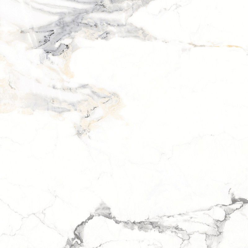 Mexen Nolte Gold glasiertes Feinsteinzeug rek. G1, Boden- und Wandfliese 60 x 60 cm, glänzend - TL111-060-060-00