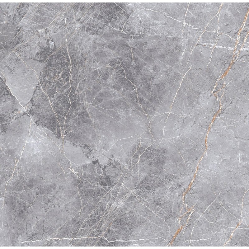 Mexen Eternity Gray glazed rectified gres G1, floor and wall tile 60 x 60 cm, glossy - TL112-060-060-01