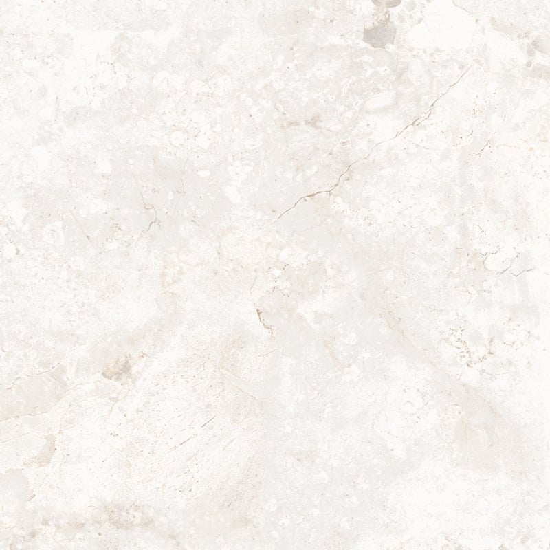 Mexen Tubac Bianco glazed rectified porcelain tile G1, floor and wall tile 60 x 60 cm, gloss - TL118-060-060-01