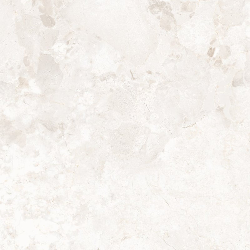 Mexen Tubac Bianco glazed rectified porcelain tile G1, floor and wall tile 60 x 60 cm, gloss - TL118-060-060-01