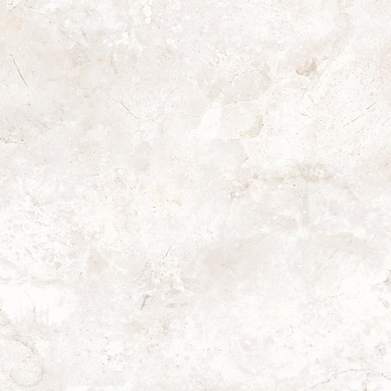 Mexen Tubac Bianco glazed rectified porcelain tile G1, floor and wall tile 60 x 60 cm, gloss - TL118-060-060-01
